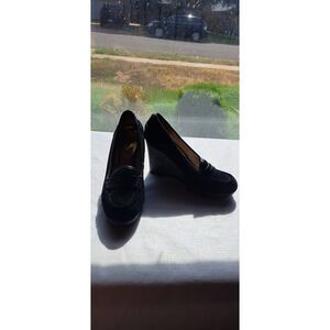 Michael Michael Kors Size 8 Black Rory Wedges